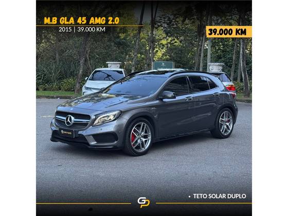 MERCEDES-BENZ GLA 45 AMG 2.0 16V TURBO GASOLINA 4P AUTOMÁTICO MERCEDES-BENZ GLA 45 AMG 2.0 16V TURBO GASOLINA 4P AUTOMÁTICO